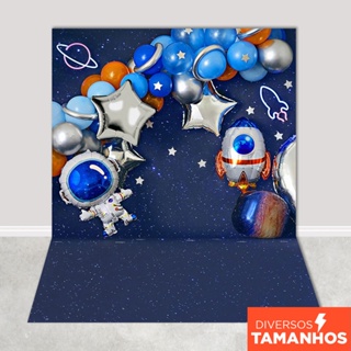 Fundo Fotográfico Dia das Crianças Cenário Astronauta Smash Painel Em Tecido Sublimado - FFC-790 em Oferta na Shopee