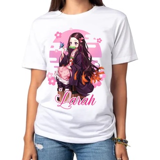 Camiseta Nezuko demon slayer personalizada (LEIA A DESCRIÇÃO) em Oferta na Shopee