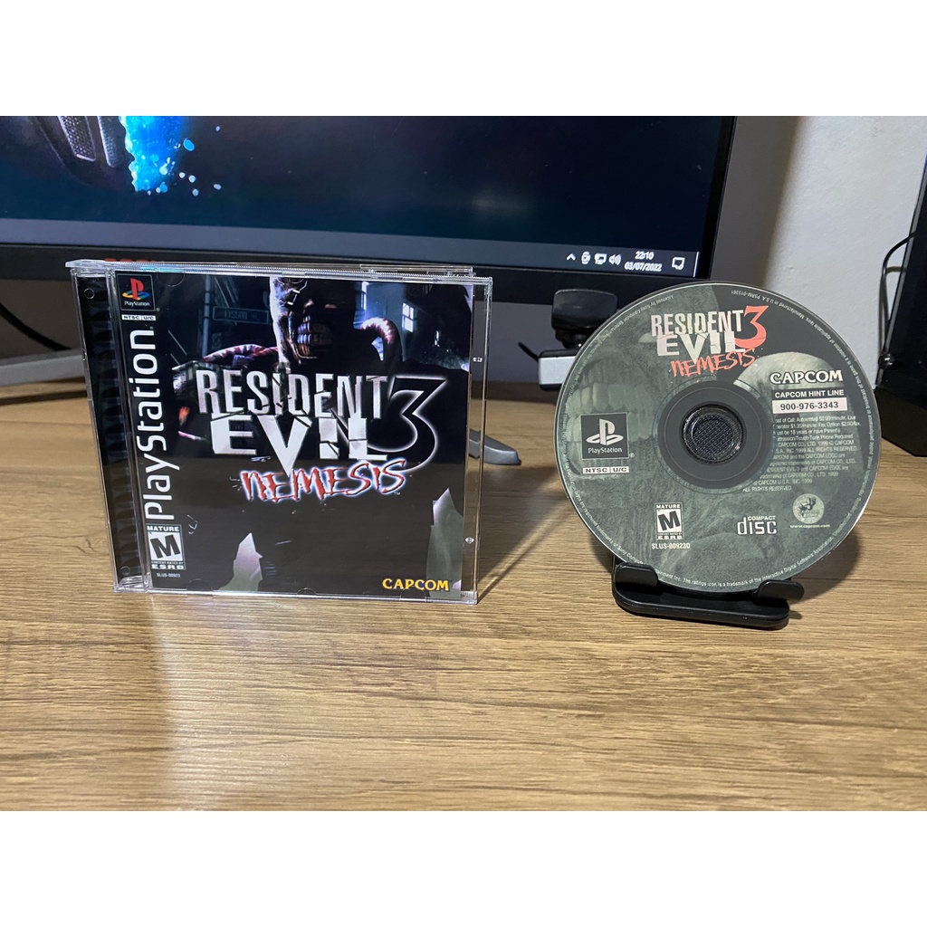 Resident Evil 3 NEMESIS para PS1 Escorrega o Preço