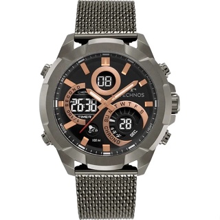 Relogio Technos Masculino Digiana Grafite Performance Oferta em Oferta na Shopee
