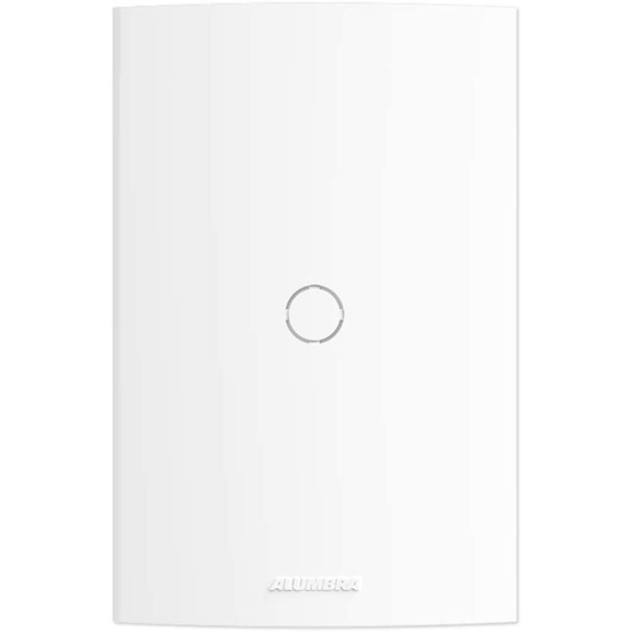 Placa 4x2 Cega Saída de Fio Branco Inova Pro 85003 Alumbra