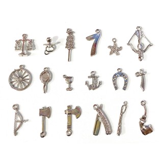 1 Pingente ferramenta de Orixá - PRATA - Umbanda e Candomblé - Para guias, colares e pulseiras. (Anúncio 2)