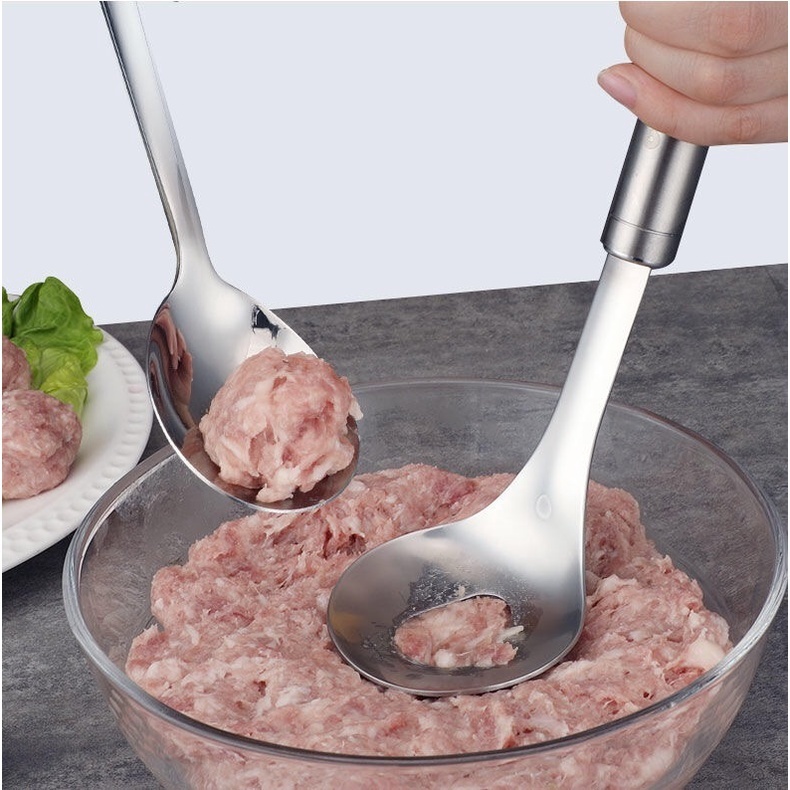 Colher Para Almôndegas de Aço Inoxidável /qqq
