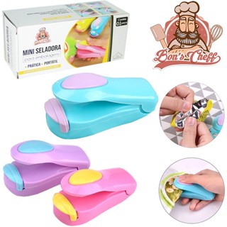 Mini Seladora Magnetica Para Lacrar Embalagem A Pilha