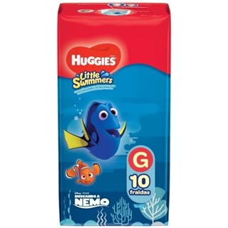 Fralda Descartável Huggies Little Swimmers G - 10 Tiras