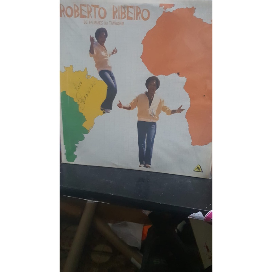 LP Roberto Ribeiro De Palmares ao Tamborim(1984) EMI Com Encarte