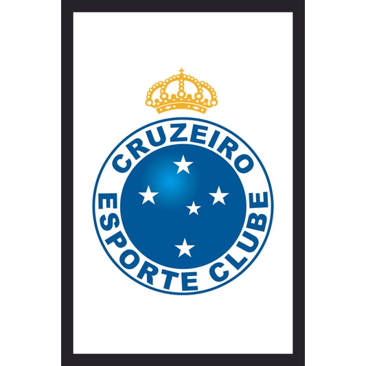 Placa Quadro Decorativo Cruzeiro Mafia Azul Zeiro maior de minas de MDF 6mm (Não empena com tempo) 20x28cm Impressão Direta 21
