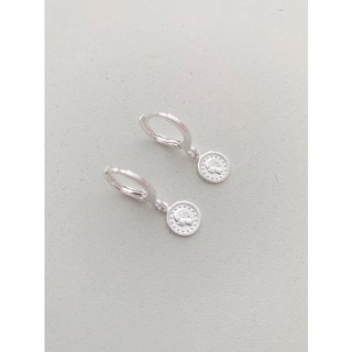 Argolinha mini moeda prata