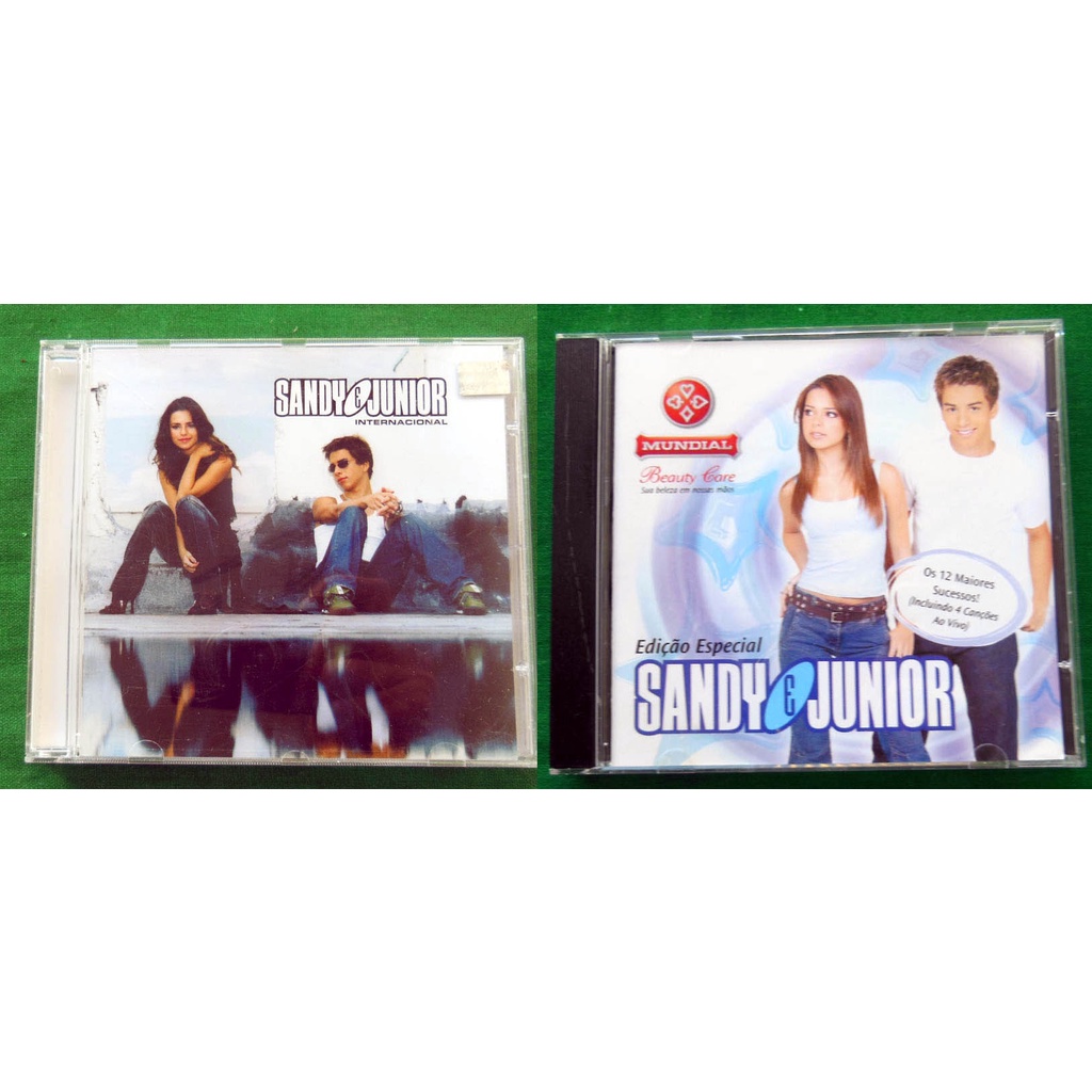 2 Cds Sandy E Junior Edição Especial Mundial E Internacional