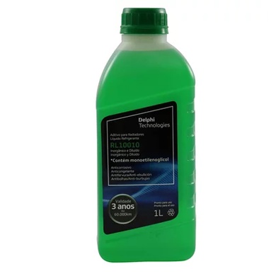 ADITIVO RADIADOR VERDE 1LT DELPHI RL10010 MOTOCICLETA
