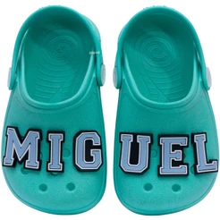 Sandalia Babuche Nome Personalizado Nº 19 ao 36 Chinelo Infantil Menino Menina Leve Macio 12.44