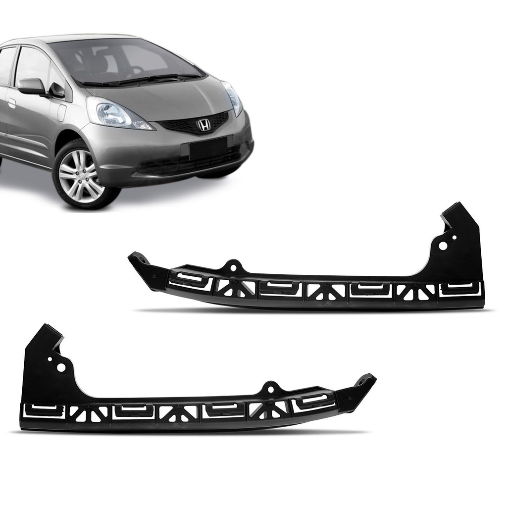 Par Guia Suporte Farol Honda New Fit 2009 2010 2011 2012 2013 2014