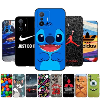 Capa Para Xiaomi 11T 11T Pro Traseira De Silicone Telefone Xiaomi11T mi 11 T 11TPro Preta tpu Carro Esportivo Moda