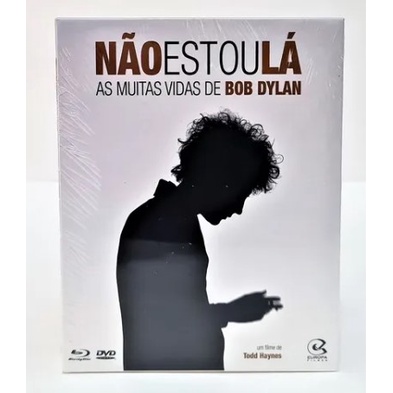 Box- Blu Ray+ Dvd Não Estou Lá As Muitas Vidas De Bob Dylan com luva