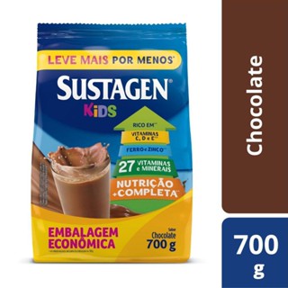 Sustagen Kids Embalagem Economica 700 gr Sabores Chocolate e Baunilha