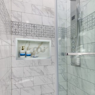 Nicho Porcelanato Banheiro Medida 60x32,5x7cm Único que Não Acumula Água
