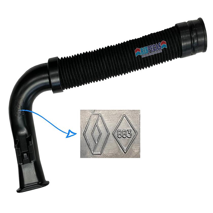 Mangueira Duto Filtro Ar Renault Sandero Logan Duster Stepway 1.6 em Oferta na Shopee