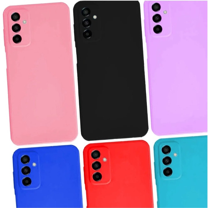 Capa Capinha Aveludada para Samsung Galaxy M13/M23 5G Várias Cores com Proteção Câmera