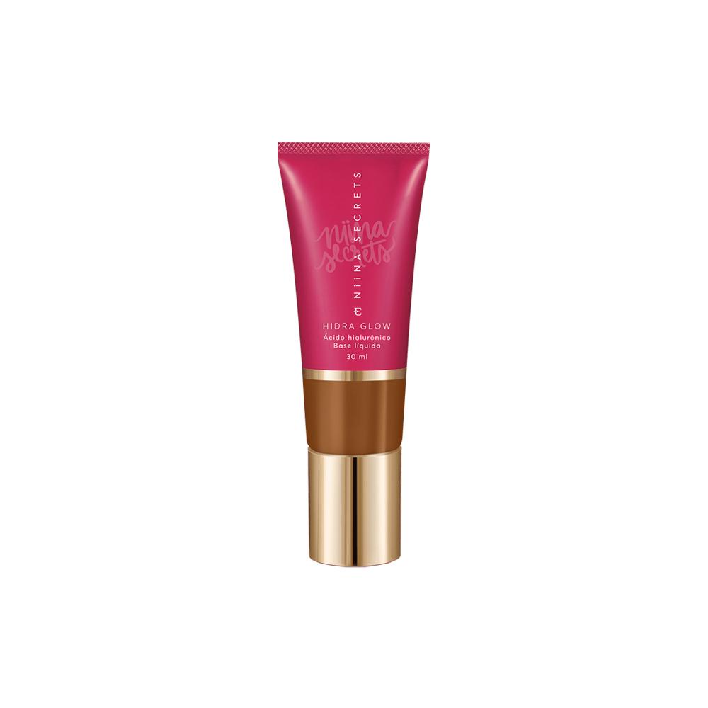 Eudora Niina Secrets Hidra Glow Base Líquida Natural 80 30ml