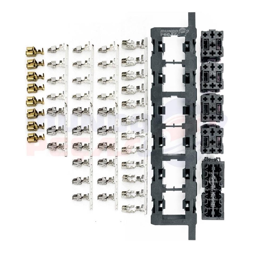 Barra Fusiveis E Reles Universal Fueltech Pandoo C/ Terminal