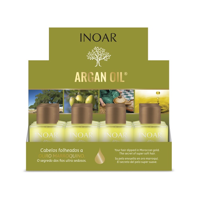 Inoar Óleo de Argan 12 unidades 7ml em Oferta na Shopee