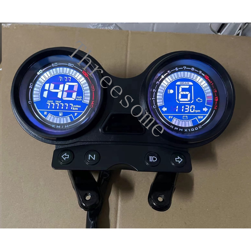 Para YAMAHA YBR125 YBR 125 YBR125K JYM125 Tacômetro Digital RPM