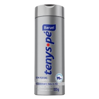 Talco AntissépticoTenys Pé Sem Perfume 100g