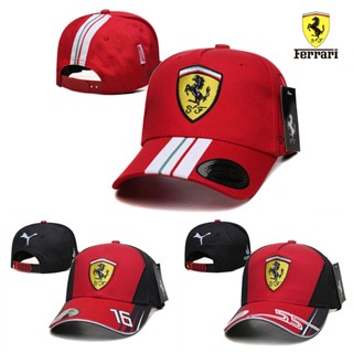 Scuderia Ferrari 2022 Equipe Charles Leclerc Carlos Sainz Jr Fórmula 1 Chapeu De Corrida Boné De Beisebol Ajustável