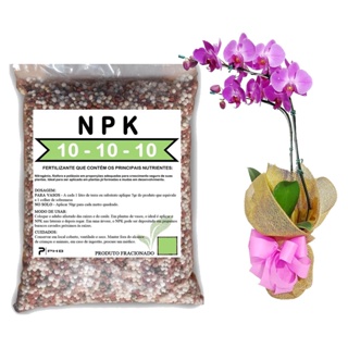 Adubo Fertilizante NPK 10.10.10 | Manutenção de orquídeas em Oferta na Shopee