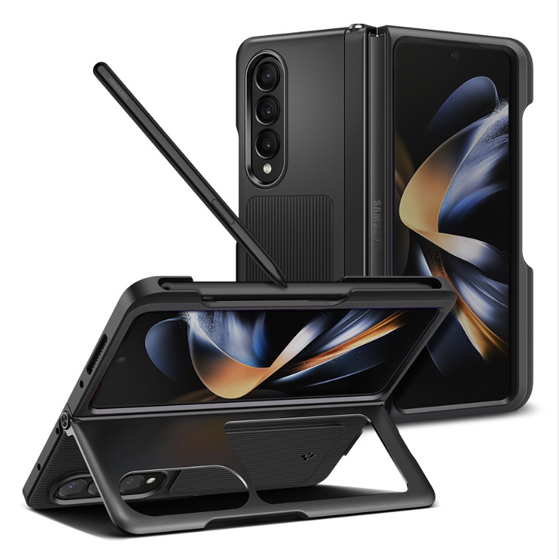 Spigen/Galaxy Z Fold 4 Neo Suporte Híbrido P Caixa Com Porta-Caneta slot Slot4 P