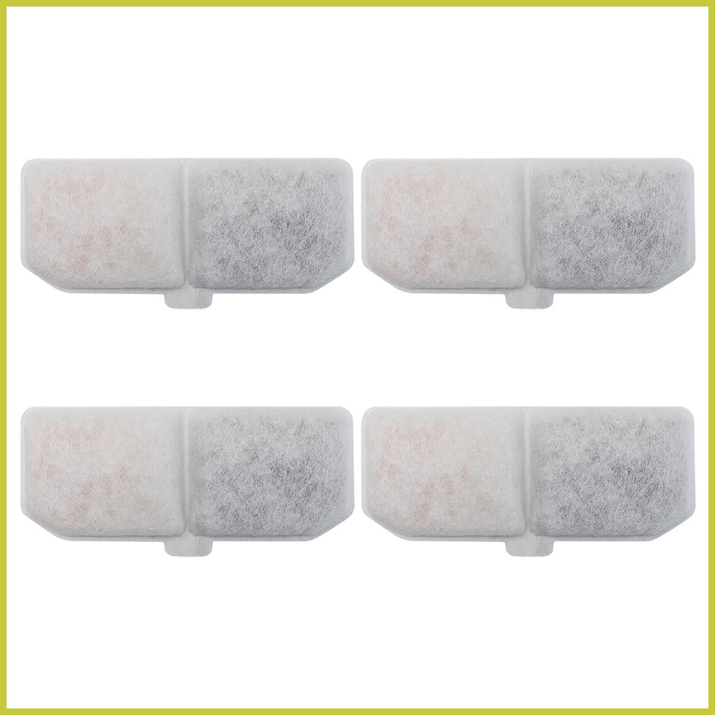Filtros De Fonte Para Gatos 4/10 Pacotes Filtro De Água Substituição Com Coco Algodão De Gato gelat2br