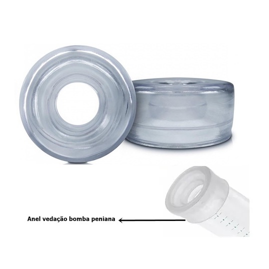 Anel Vedação Reposição Para Bomba Peniana Masculino - Sexy Fantasy em Oferta na Shopee