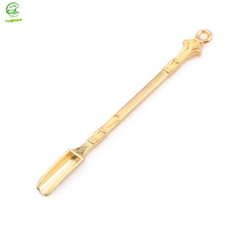 Mini Colher De Aço Inoxidável Ouro Agitar Em Café Ou Chá Sabor Cheiro Ornamento De Design De Romance