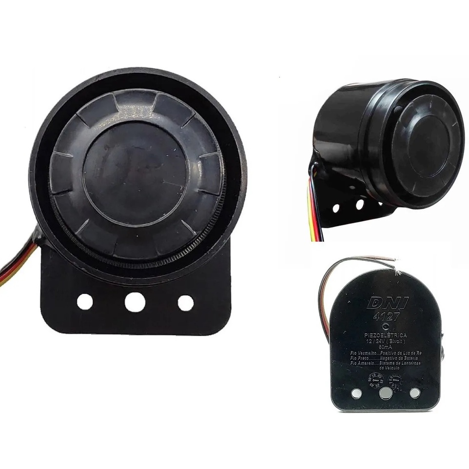 Sirene De Ré Para Caminhão E Van Universal Bivolt 12/24v em Oferta na Shopee
