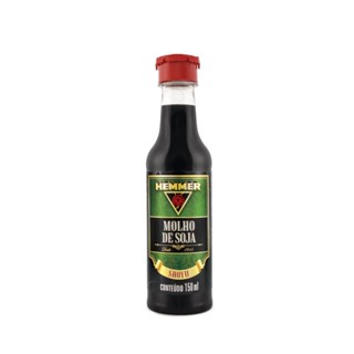Molho de soja shoyu pet 150ml Hemmer