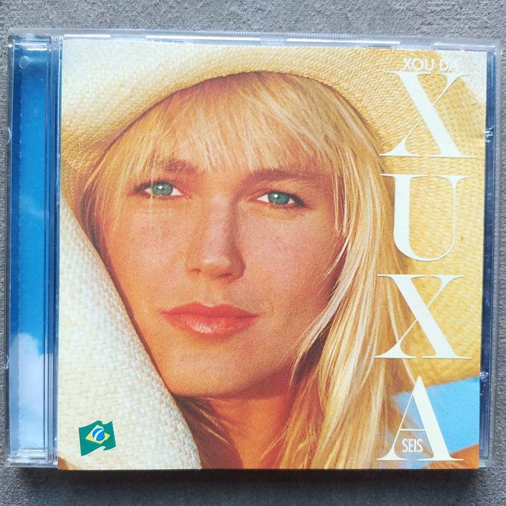 Cd Xou da Xuxa Seis 6 1991 edição com foto na contra capa Som Livre ESTADO DE LOJA