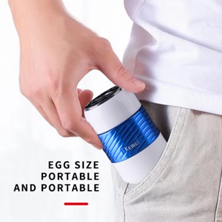 Lâmina Elétrica Lavável Kemei Mini Barbeador Portátil Recarregável Tamanho Bolso Masculino Aparador De Barba De Uso Duplo Úmido