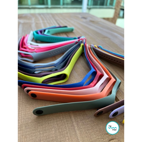 Pulseira De Silicone Lisa Para Smartwatch Xiaomi Mi Band 3/4/5/6 em Oferta na Shopee