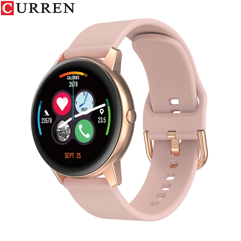 Relógios Fitness Esportivos CURREN Smartwatch Com SCREEN Full Touch Pressão Arterial IP68 Relógio De Pulso Inteligente À Prova D'água Para Android IOS R3PRO