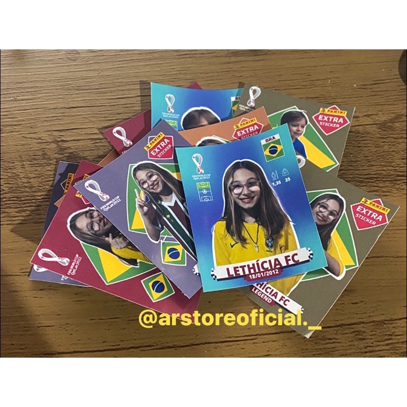 FIGURINHA PERSONALIZADA 2022 | Shopee Brasil