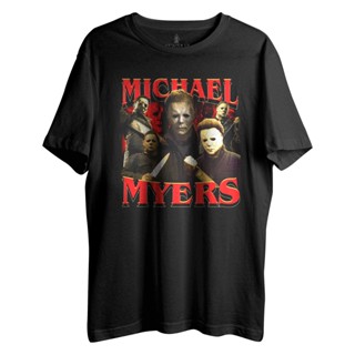 Camiseta Algodão Unissex T shirt Michael Myers Filme Halloween Terror