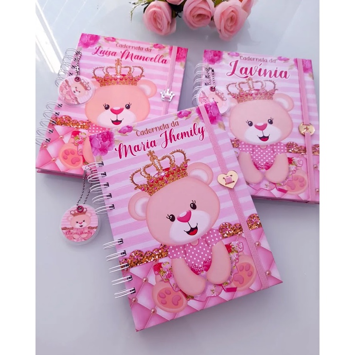 Caderneta de Vacina Capa Dura Personalizada com nome  +200 Temas | Menino e Menina com acessórios em Oferta na Shopee