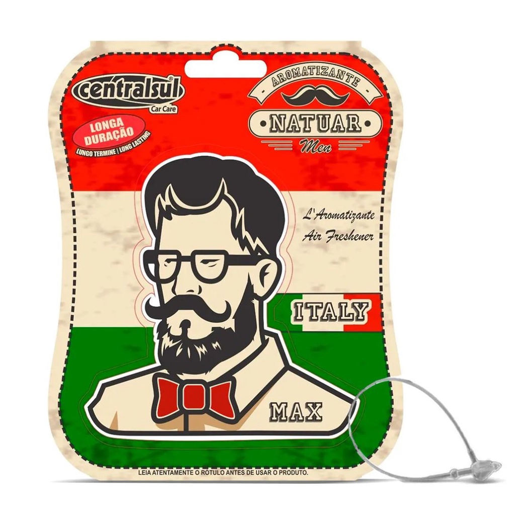 Aromatizante Miniatura Italy Centralsul em Oferta na Shopee