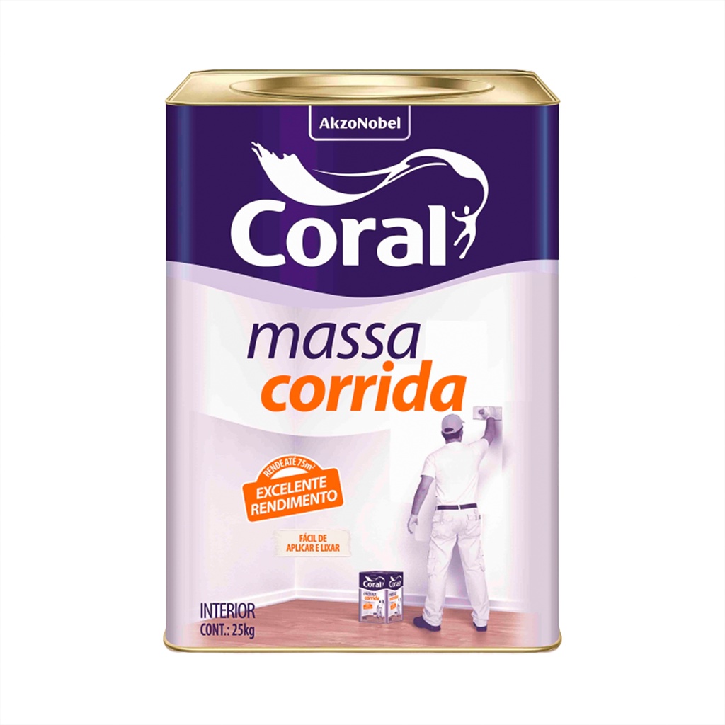 Coral Massa Corrida Pva 25kg
