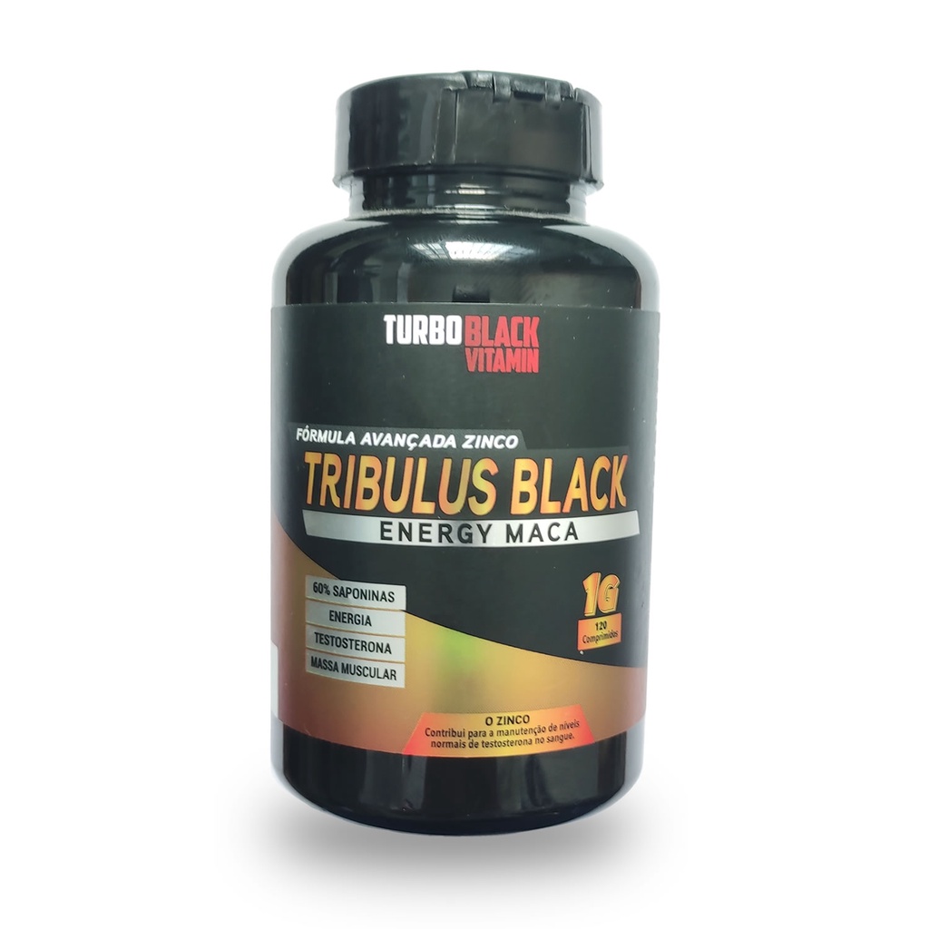 Tribullus Black Energy Maca + Zinco 120 comprimidos 1000mg Shopee Brasil