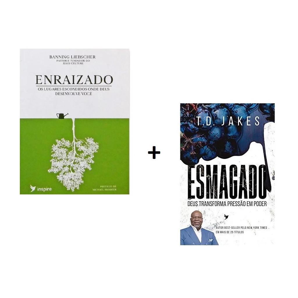Kit 2 Livros | Enraizado + Esmagado