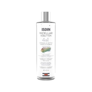 Isdin Solution Água Micelar Facial Limpeza 4 em 1 400ml