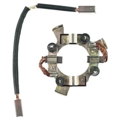 Porta Escova Motor De Partida Perkins Com 4 Escovas Longa
