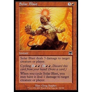 Explosão Solar (Dano) - Magic The Gathering