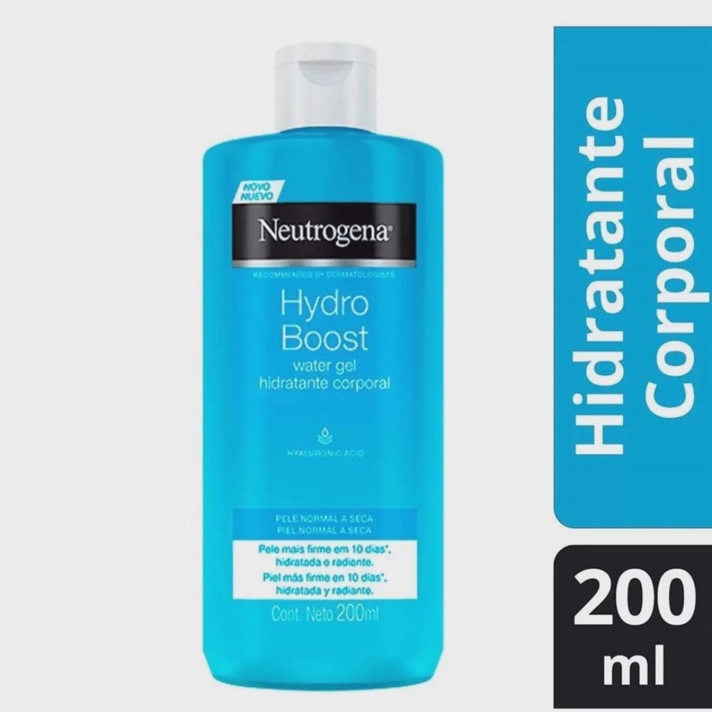 Neutrogena hydro boost water gel hidratante corporal 200ml Shopee Brasil